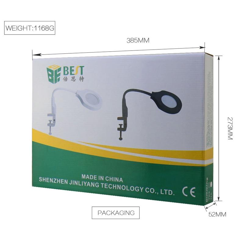 Adjustable Led Desk Magnifier Lamp for 220v Voltage