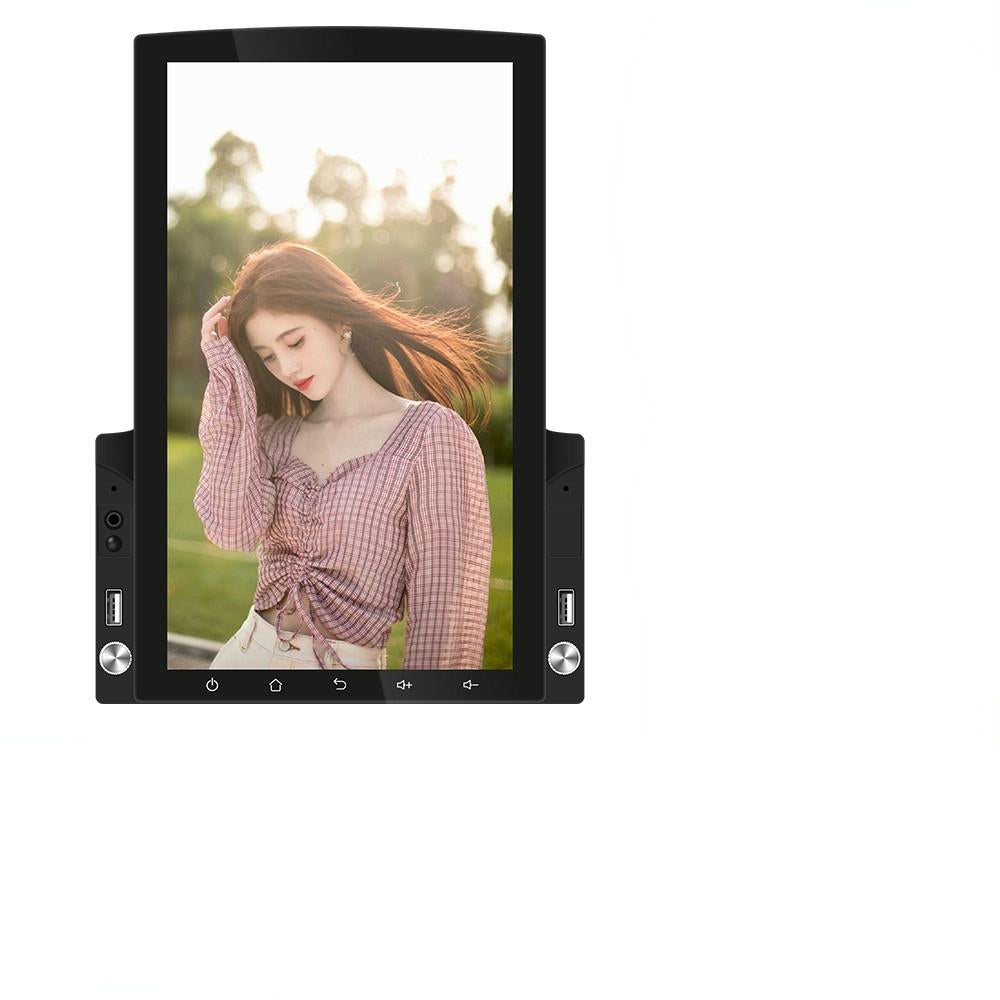 9.7 Inch Vertical Screen Android Car Mp5 Player With Hd 2.5D Glass Standard + 8 Lights Camera
