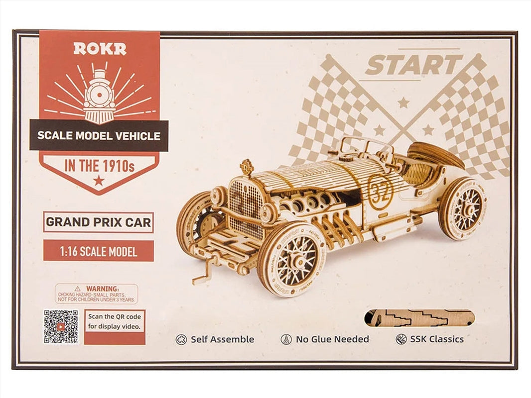 Diy Grand Prix Car 3D Kit