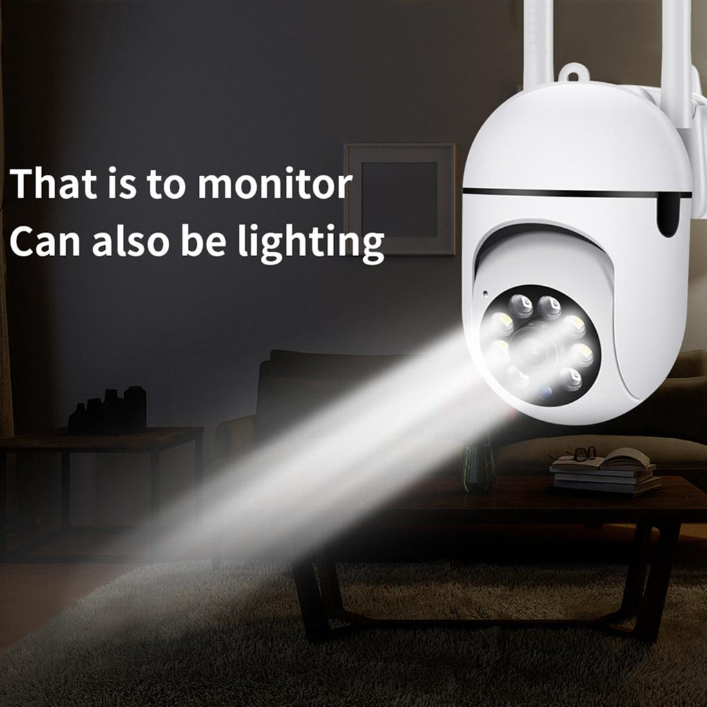 Wireless Hd Smart Camera With Night Vision & Two-Way Audio - No Memory