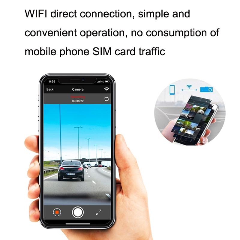 3 Ips Screen Hd Driving Recorder with Wifi and Ts Stream