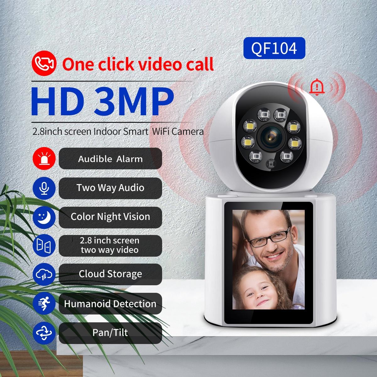 Smart Wifi Camera With Humanoid Detection And Audible Alarm