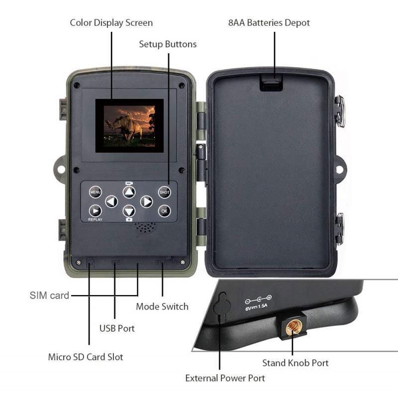 Outdoor 4G Night Vision Trail Camera With Infrared