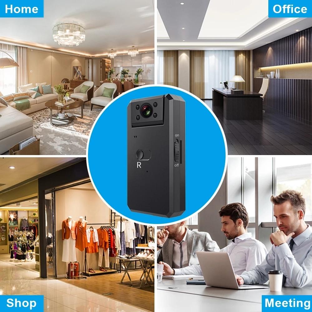 120 Degree Recorder Mini Hd Wifi Camera With Infrared Night Vision