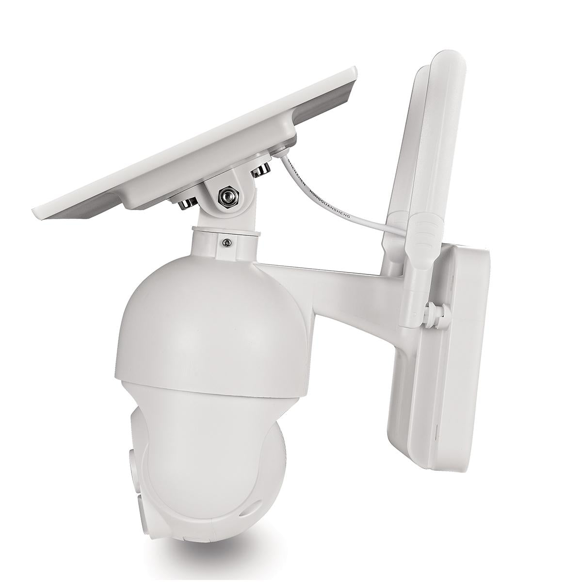 Solar-Powered Wifi Camera With 1080P Hd Pir Alarm Night Vision And Two-Way Audio