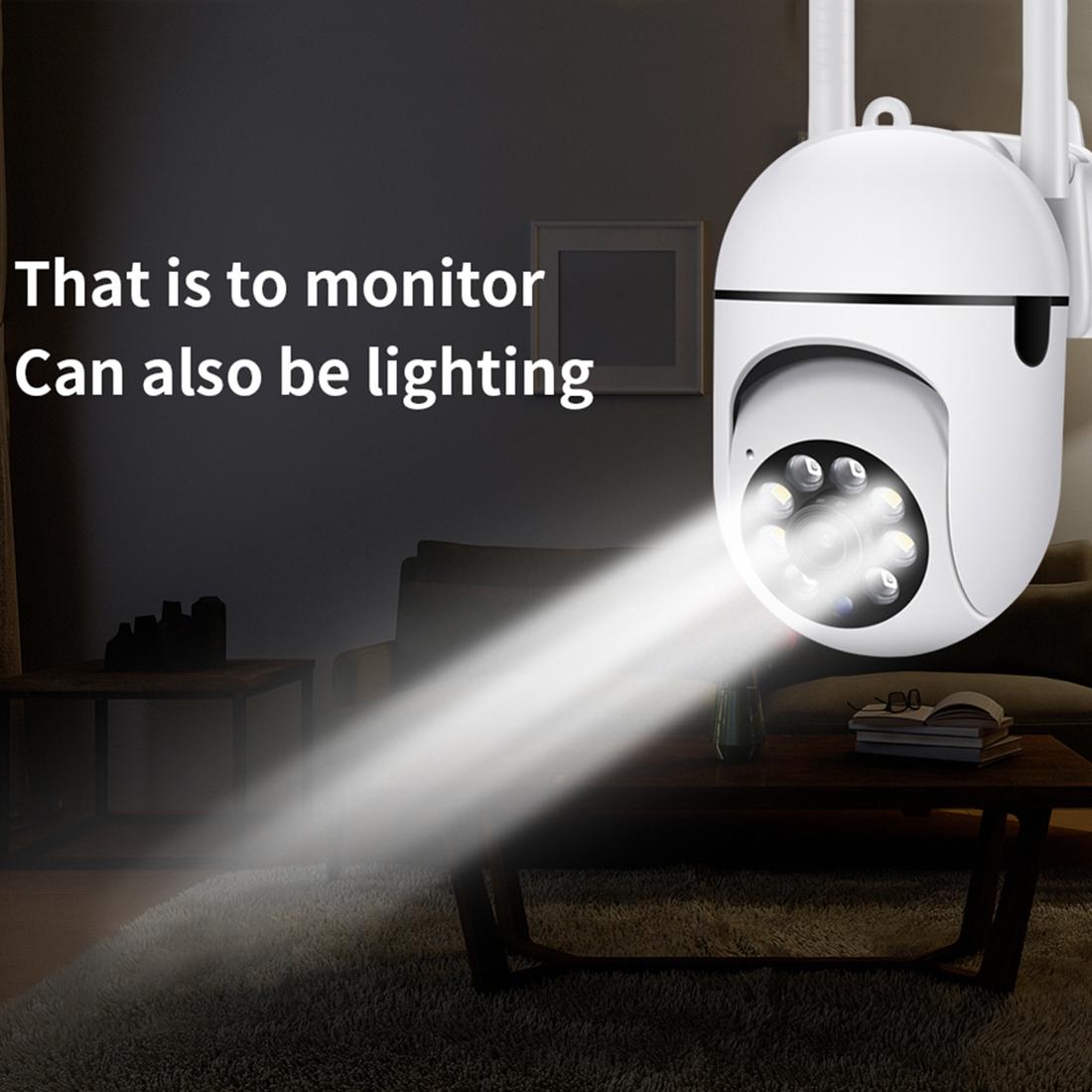 Wireless Hd Smart Camera With Night Vision & Two-Way Audio - 16G Memory