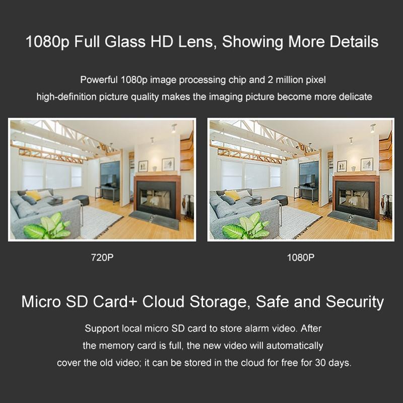 1080P Wifi Action Camera With Wide-Angle Recording