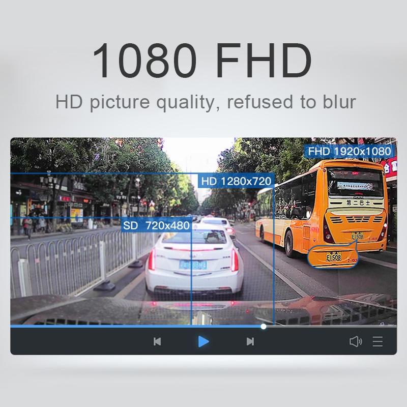 2.2 Car Dvr with Parking Monitoring & Loop Recording