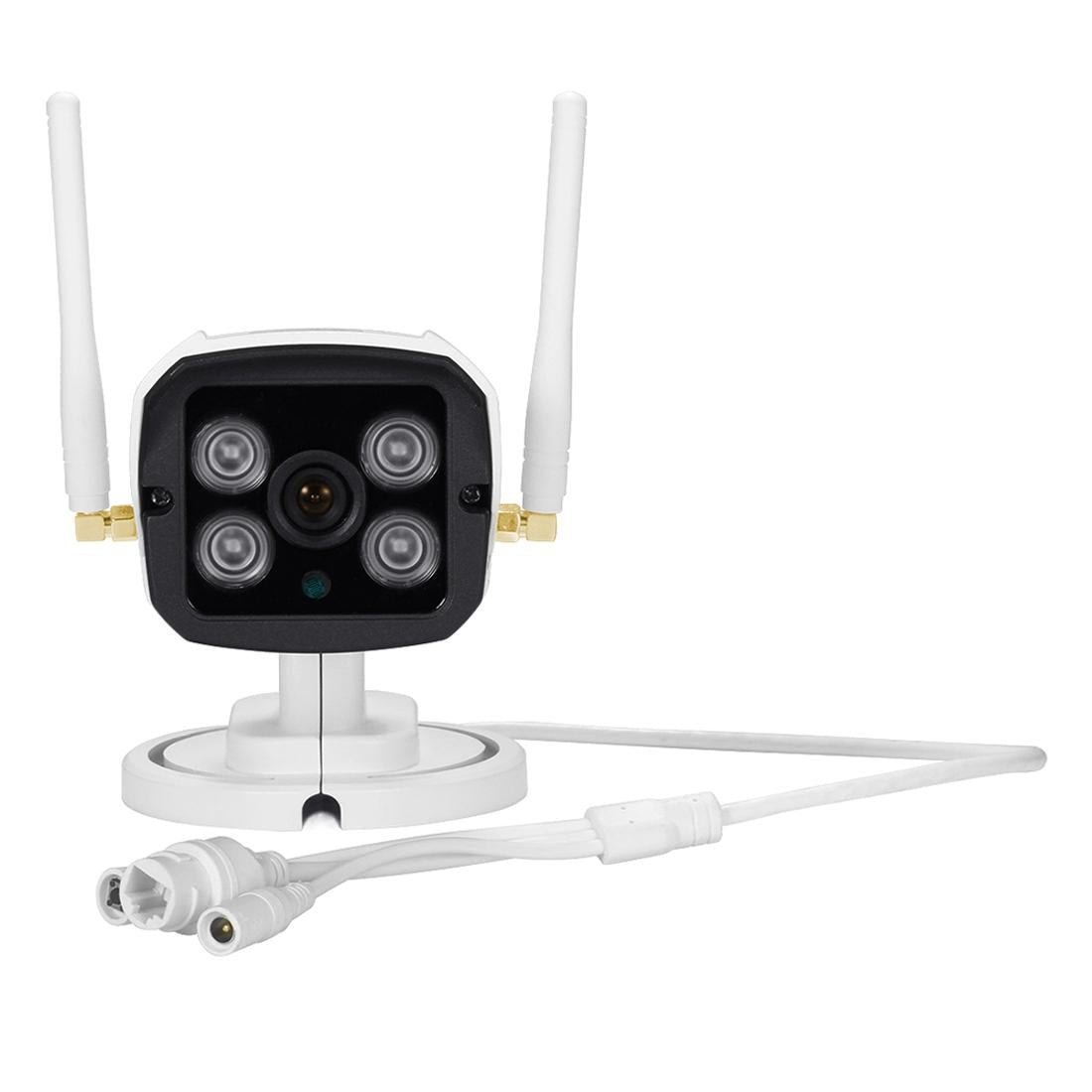 Hd Wifi Ip Bullet Camera With Motion Detection Audio Alarm & Tf Card Support - 1 / 4 Inch H.264 1.0 Megapixel