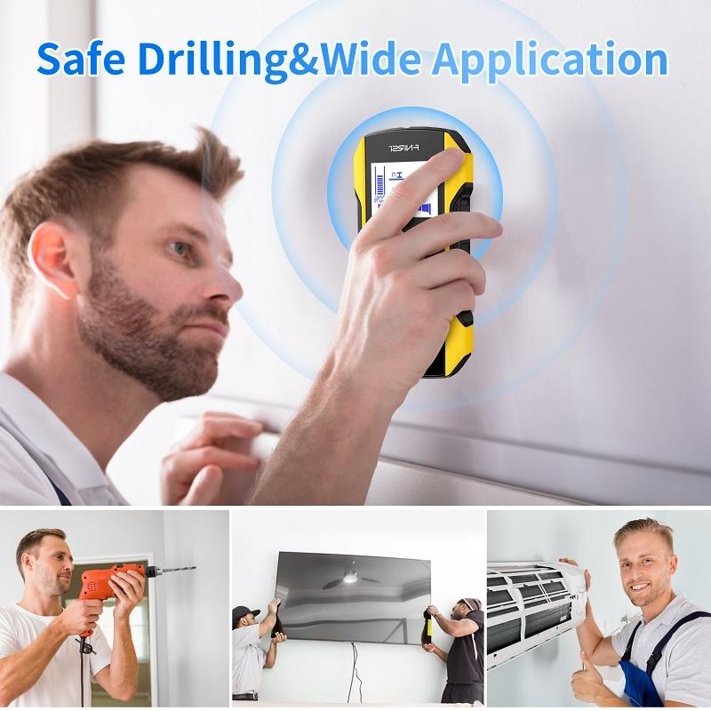 Multifunctional Wall Wire Detector - Load-bearing Dark Line Scanner
