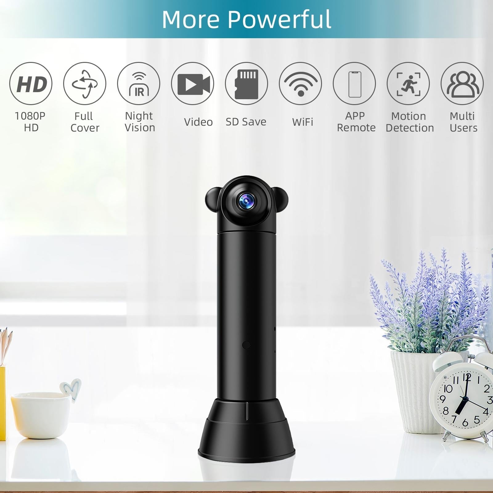 Mini Infrared Camera With Remote For Home Security