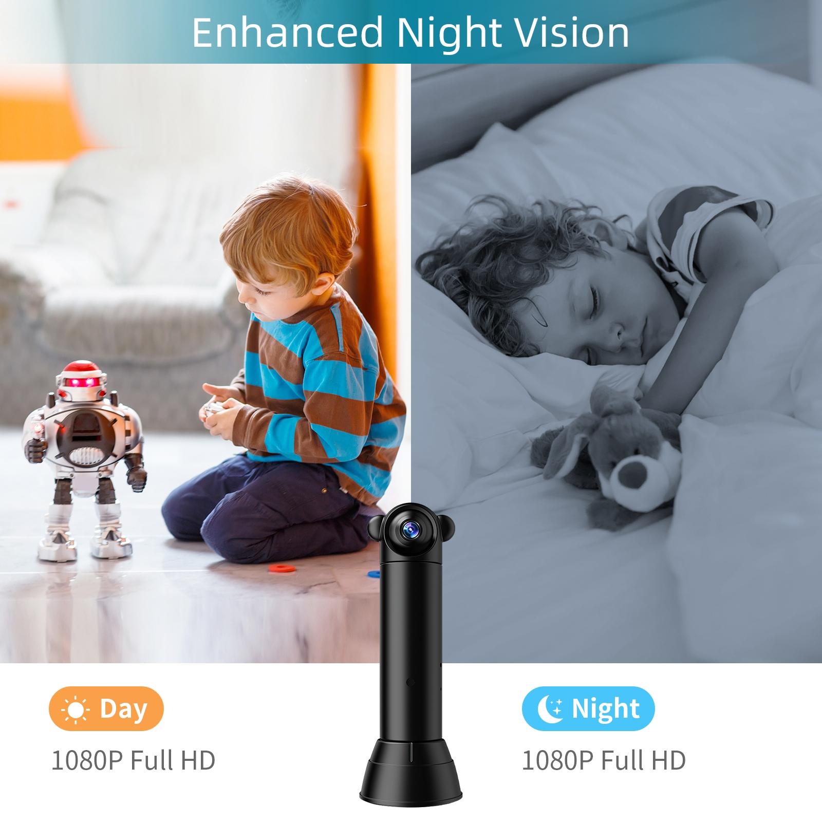 Mini Infrared Camera With Remote For Home Security