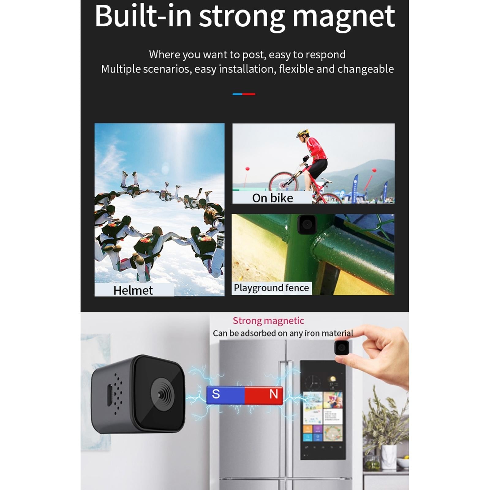 Waterproof Mini Smart Camera With Night Vision - 1080P