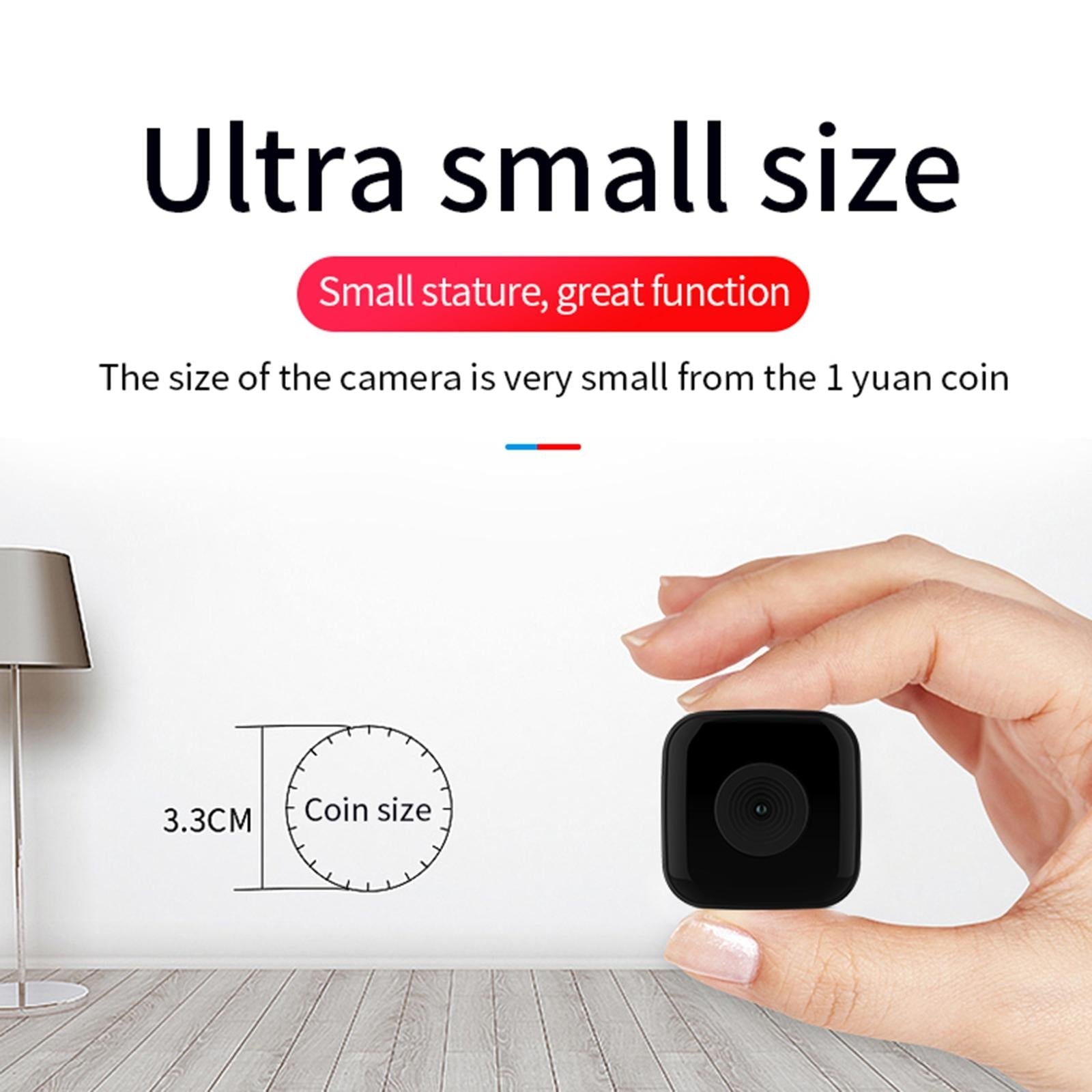 Waterproof Mini Smart Camera With Night Vision - 1080P