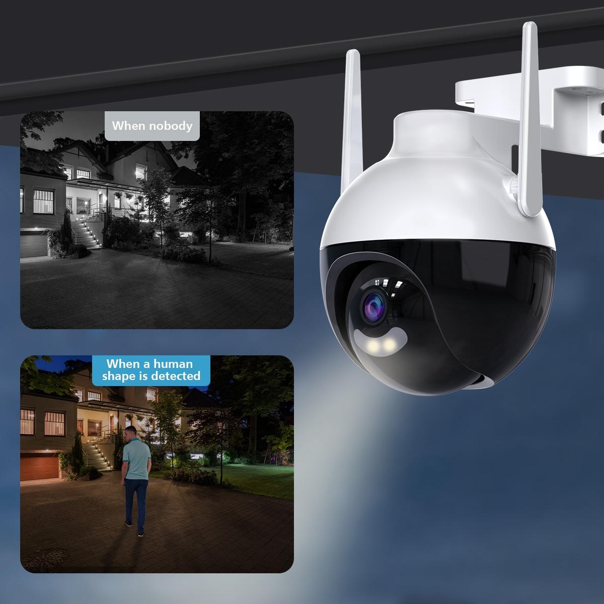 Wireless Hd Smart Camera - 8Mp Wifi Surveillance
