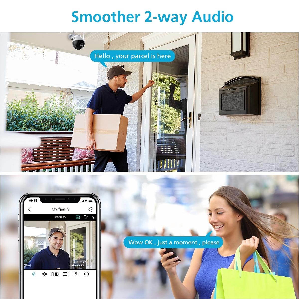 Wireless Hd Smart Camera - 8Mp Wifi Surveillance