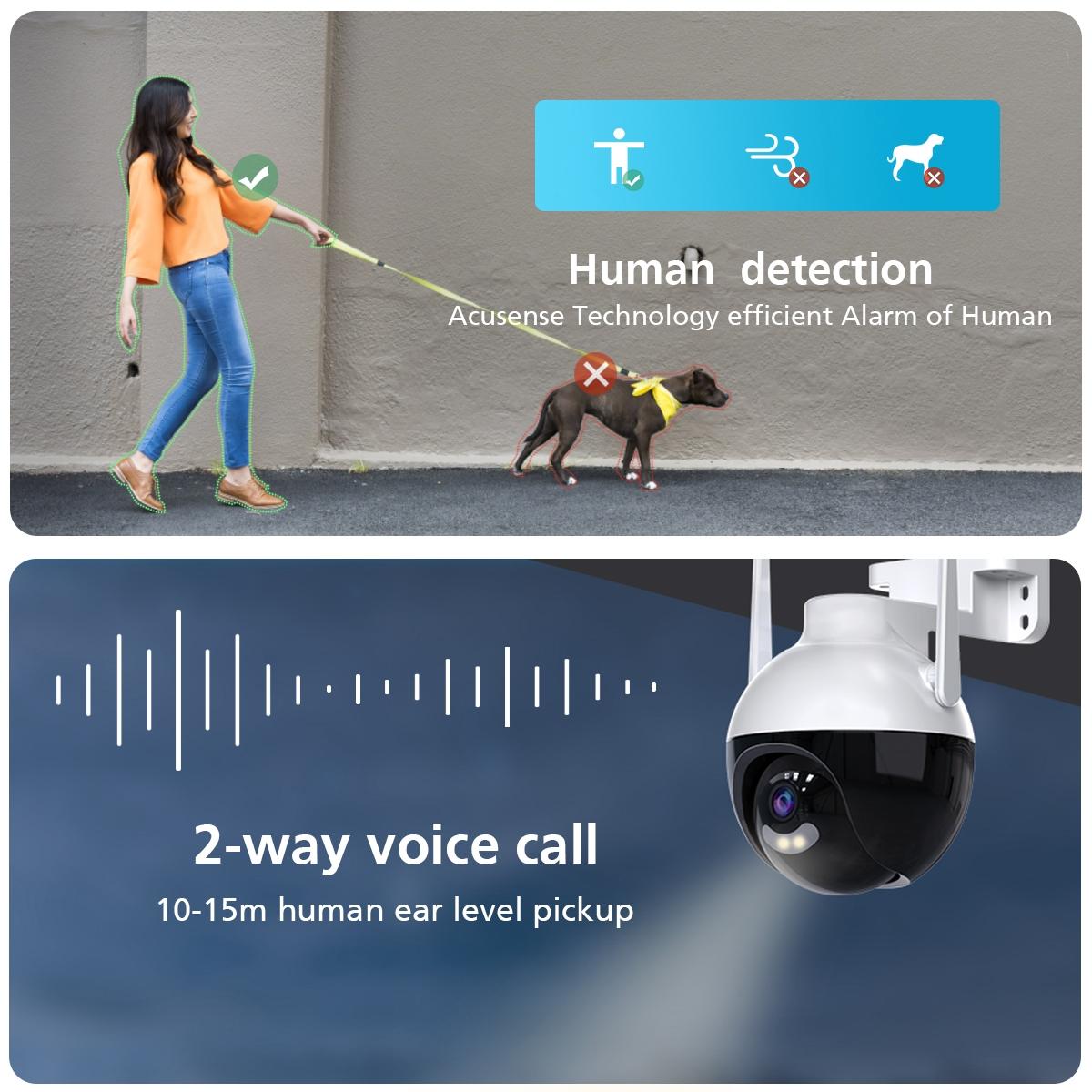 Wireless Hd Smart Camera - 8Mp Wifi Surveillance