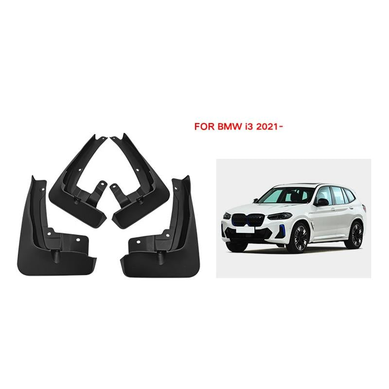 For Bmw Ix3 Electric 2021-2022 4Pcs / Set Car Auto Soft Plastic Splash Flaps Fender Guard