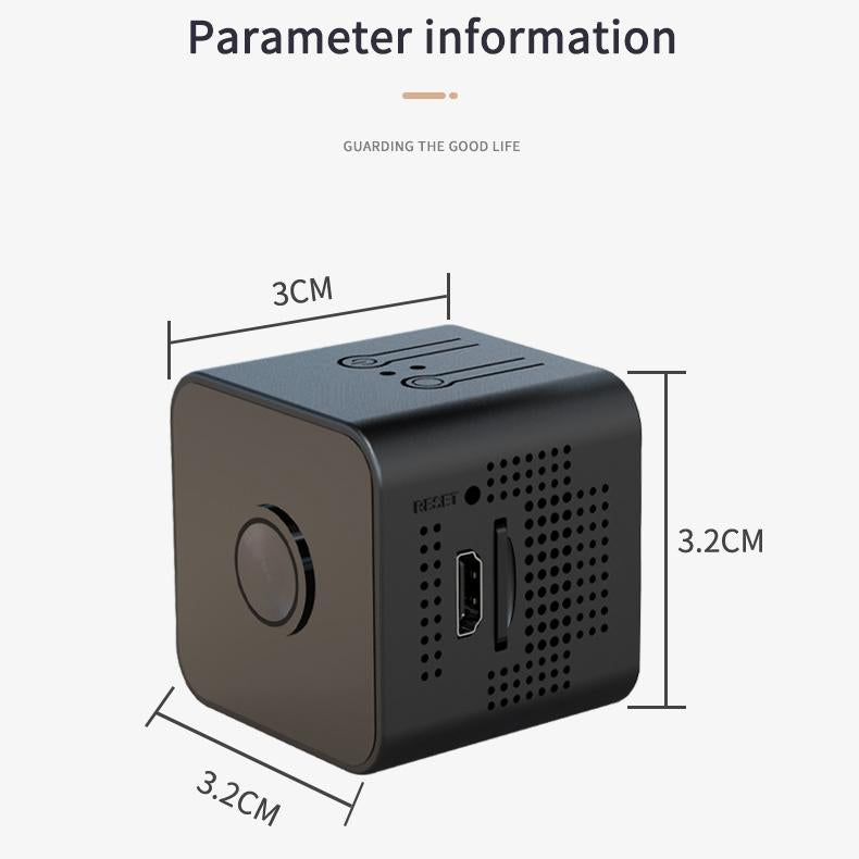 Mini Hd Wifi Camera With Infrared Night Vision & Motion Detection - 1080P