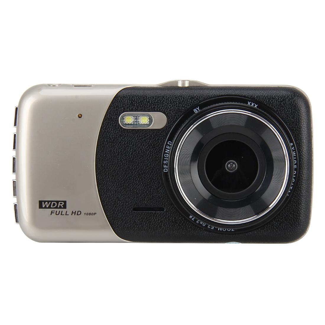 4 Hd Car Recorder with F2.0 Camera - Hd Display Video Recording