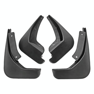 For Ford Fiesta 4Pcs / Set Car Auto Soft Plastic Splash Flaps Fender Guard