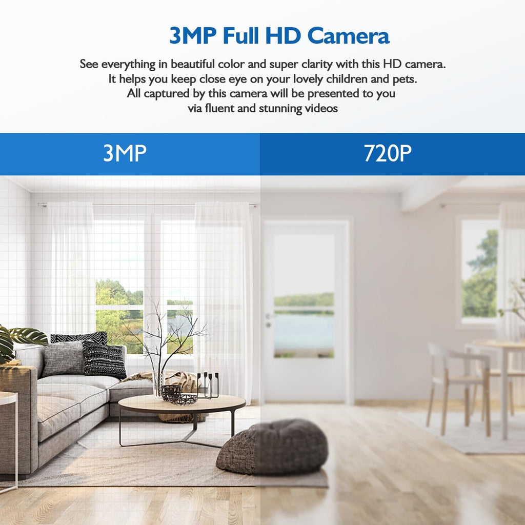 Smart Wifi Outdoor Light Bulb Camera - 1080P Hd 3.0Mp Night Vision Motion Detection Tf Card Support