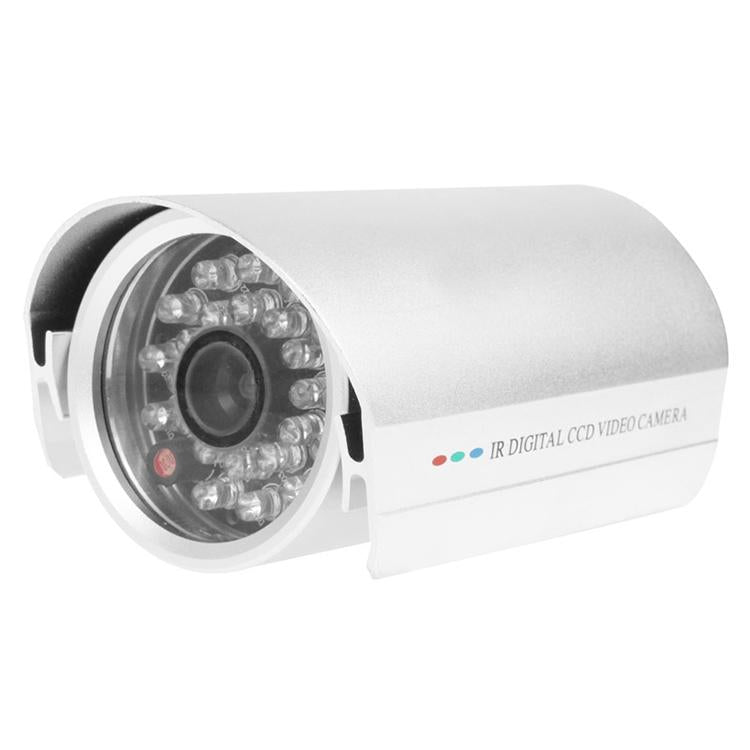 Waterproof Sony Ccd Video Camera With 6Mm Fixed Lens & Ir Distance Of 25M