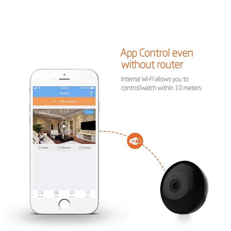 Smart Bluetooth Camera With Hd Night Vision And Wifi Remote Monitoring