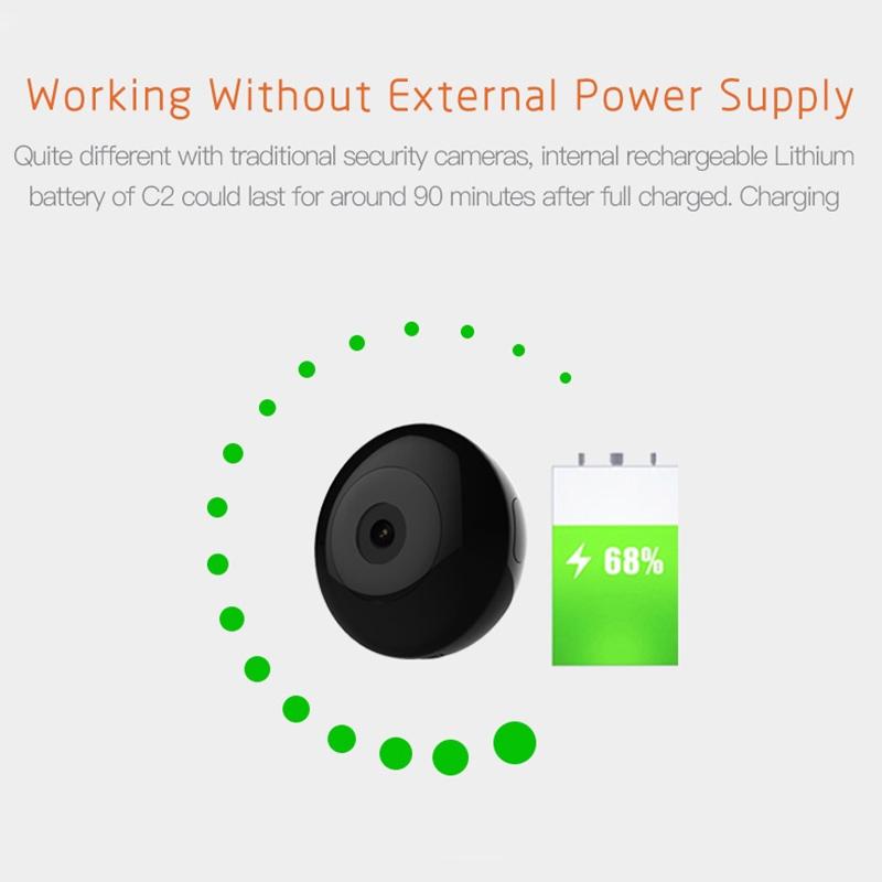 Smart Bluetooth Camera With Hd Night Vision And Wifi Remote Monitoring