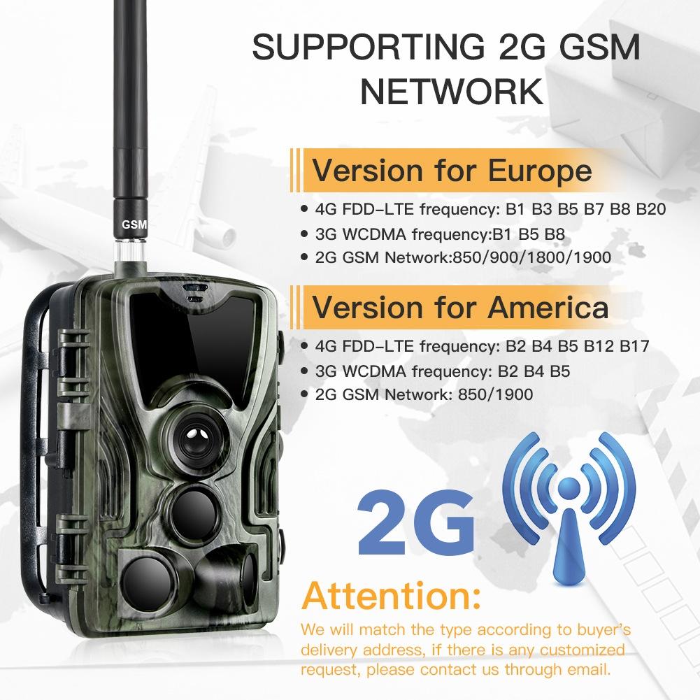 Waterproof Hunting Trail Camera With Night Vision - 120 Degree Pir Angle