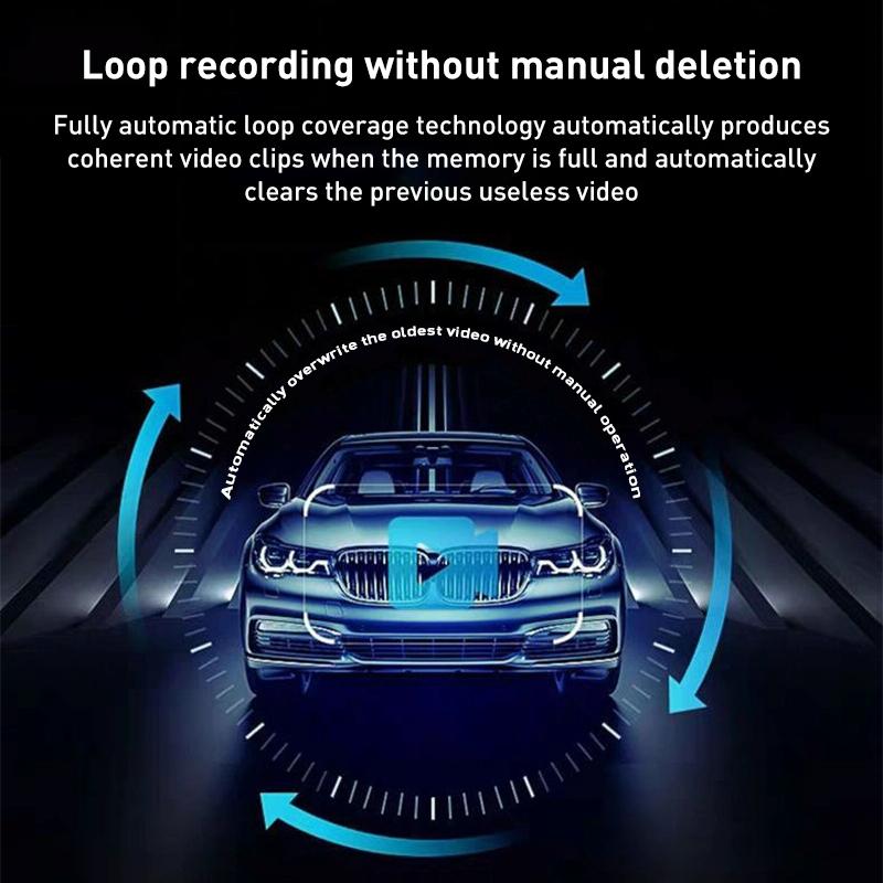 Night Vision Wifi F1 Car Driving Recorder - Hidden Hd