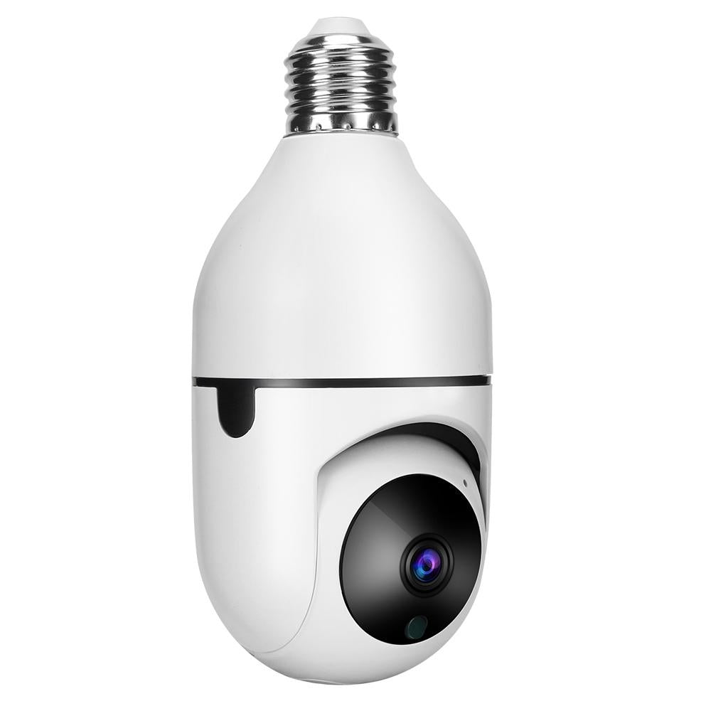 Smart Dual-Band Wifi Outdoor Light Bulb Camera - 1080P Hd 2.0Mp Infrared Night Vision Two-Way Audio Motion Detection Tf Card Support