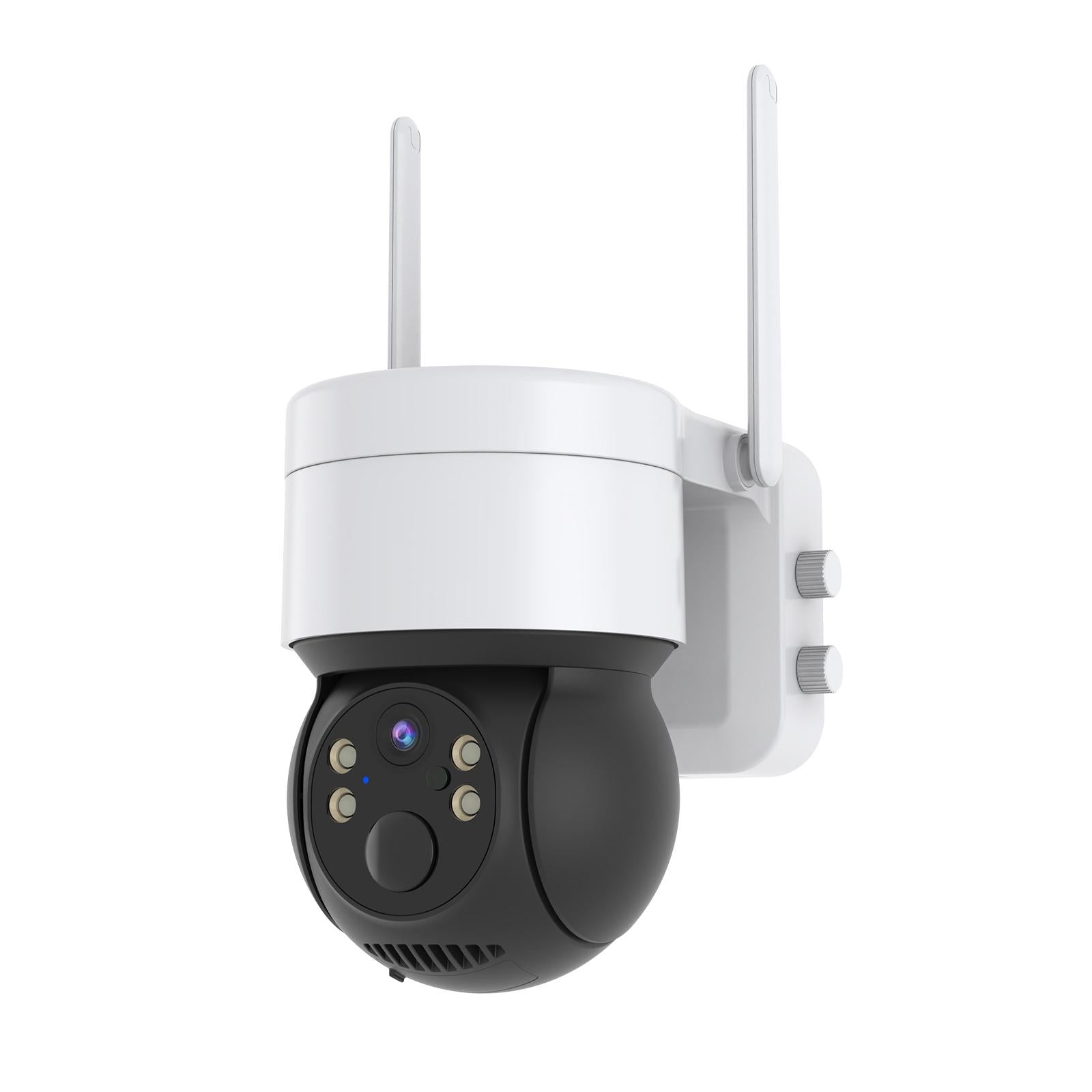Wireless Solar Camera - 2Mp Hd Ip66 Waterproof - White