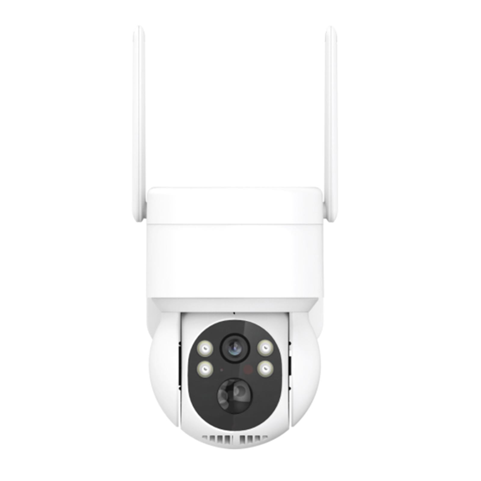 Wireless Solar Camera - 2Mp Hd Ip66 Waterproof - White