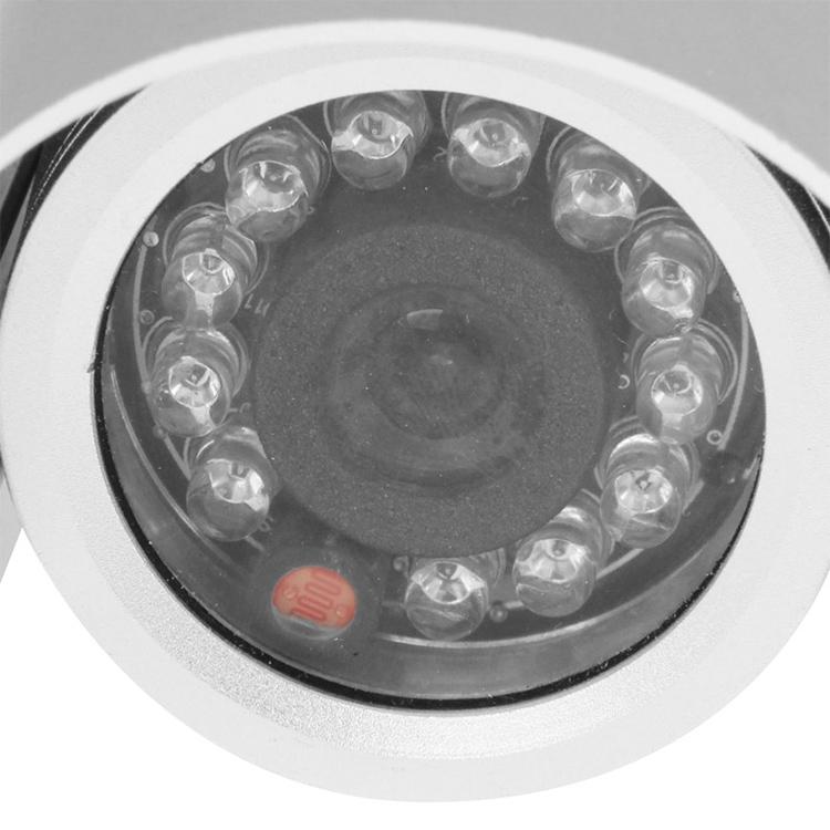 Waterproof Sony Ccd Video Camera With 6Mm Fixed Lens & Ir Distance Of 20M