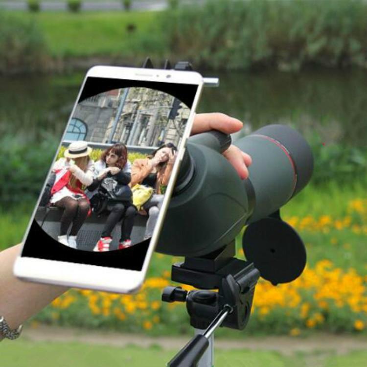 High-Definition Monocular Telescope For Bird Watching And Target Viewing - Black