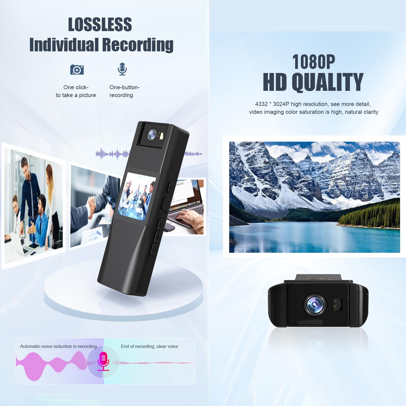 720P Wifi Conference Camera With 180 Degree Rotation - Black
