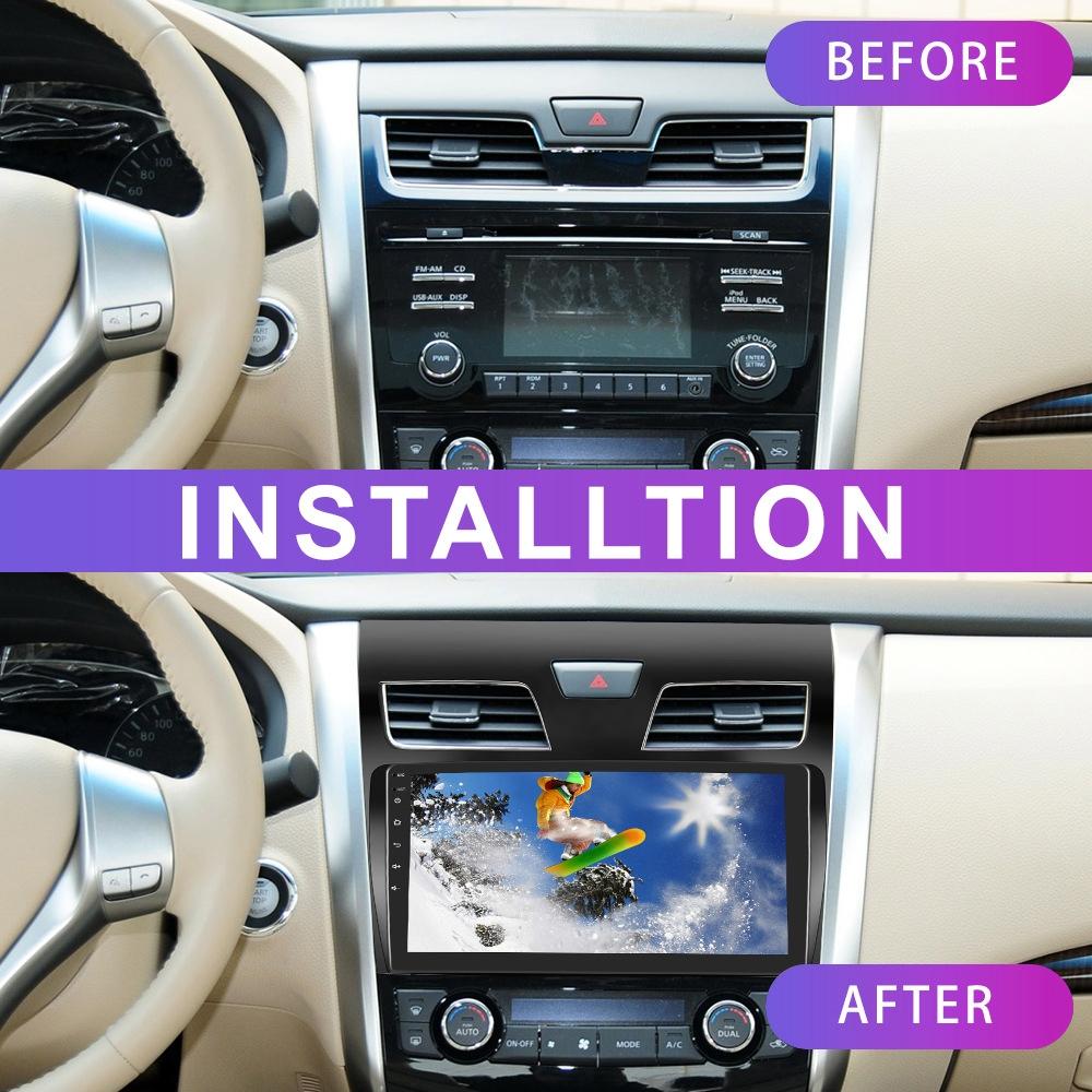 10.1 Inch Car Mp5 Player For Nissan Teana 13-16 - 4G Edition 4 + 64G - Standard + Ahd Camera