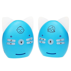 Wireless Baby Monitor With Voice Intercom And Night Light - Pink