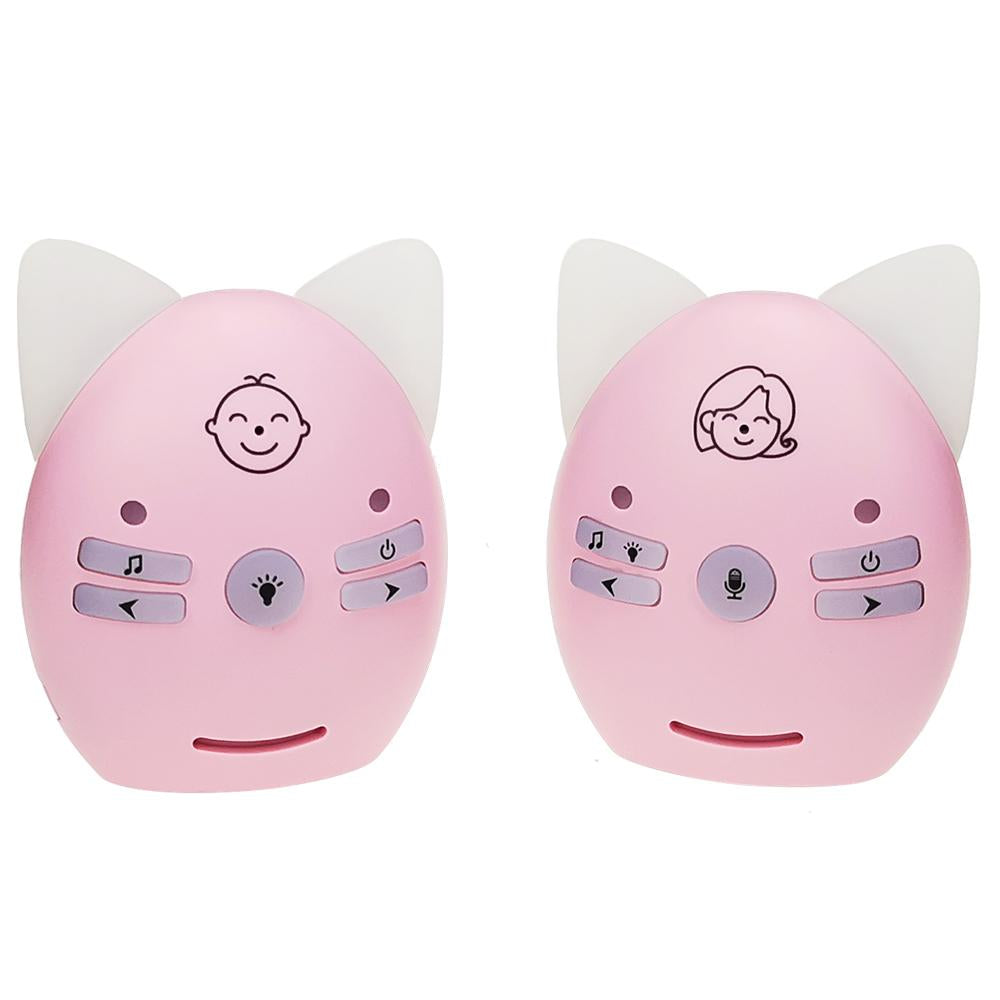 Wireless Baby Monitor With Voice Intercom And Night Light - Blue