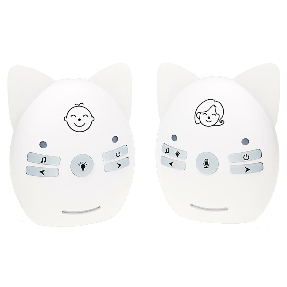 Wireless Baby Monitor With Voice Intercom And Night Light - Blue