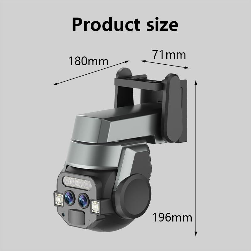 10X Binocular Zoom Dual Light Source Wifi Camera - Ip67 Waterproof For Outdoor Use