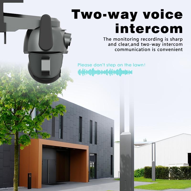 Waterproof Wifi Camera With Dual Light Source And 4Mp Zoom