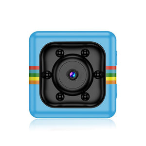 Hd 960P Mini Dv Sport Camera With Night Vision & Tf Card - Blue