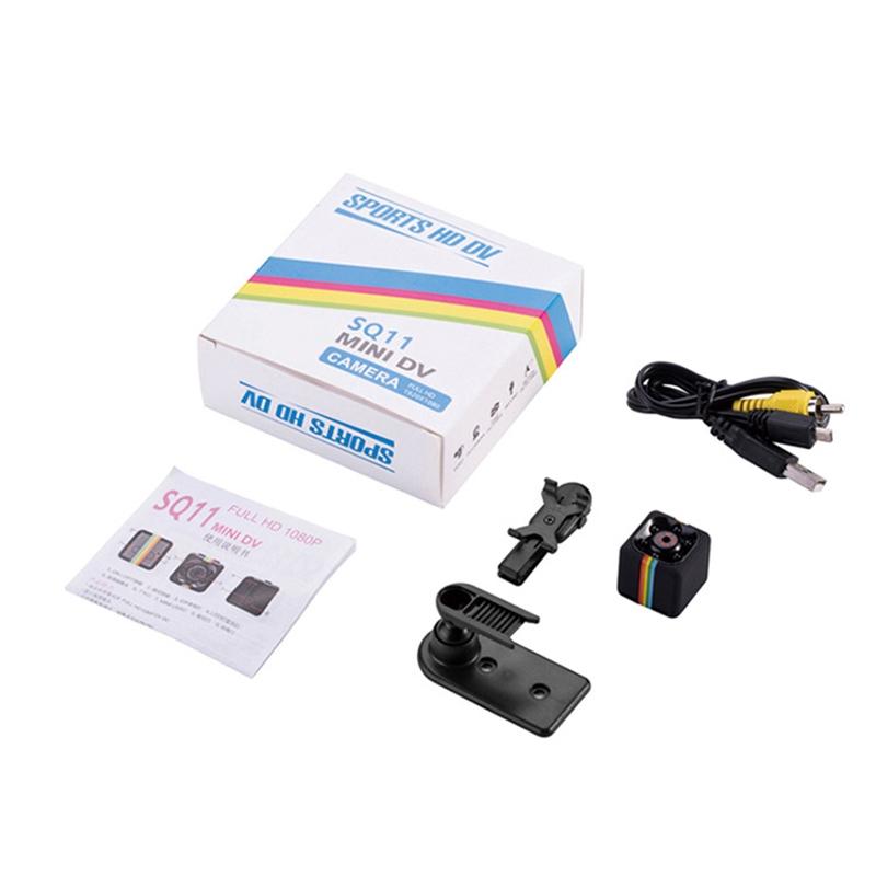 Hd 960P Mini Dv Sport Camera With Night Vision & Tf Card - Red