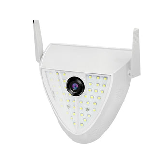 Smart Garden Camera With 2Mp Motion Detection Night Vision Voice Intercom Tf Card 42 Leds