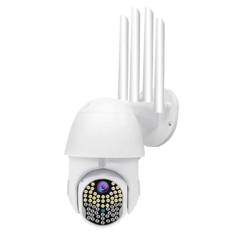 1080P Hd Wifi Ip Camera With Night Vision Motion Detection Two-Way Intercom & Tf Card Support