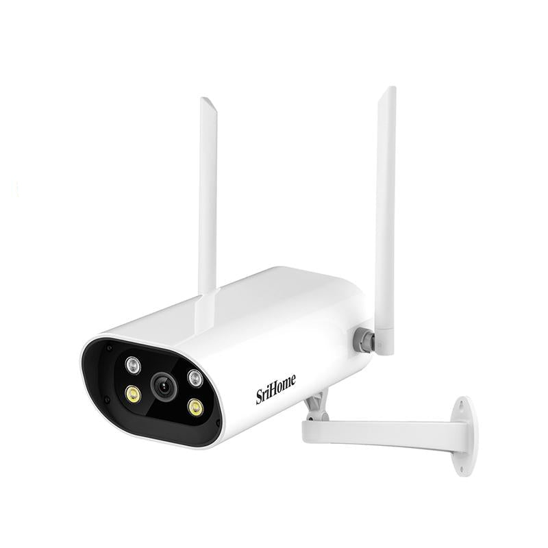 Waterproof Wifi Camera With 4.0Mp Two-Way Voice Motion Detection Night Vision & Ai Human Detection - Tf Card