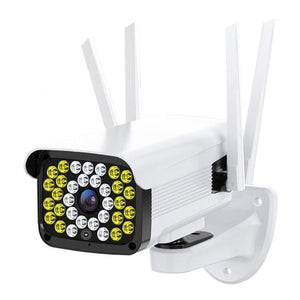 Hd Outdoor Surveillance Camera With Voice Intercom Night Vision Human Detection Tf Card Wifi Ptz Rotation