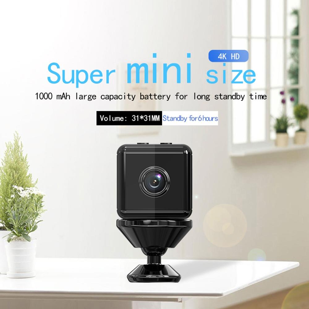 Wireless Mini Surveillance Camera With Night Vision & Motion Detection - 720P